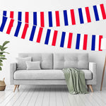 Load image into Gallery viewer, G128 Netherlands Dutch Bunting Banner  Flag 8.2 x 5.5 Inch, Full String 33 Feet  Printed 150D Polyester, Decorations For Bar, School, Festival Events Celebration
