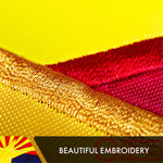 Load image into Gallery viewer, Arizona AZ State Flag 3x5 Ft 5Pack Doublesided Embroidered Polyester By G128