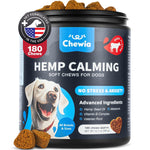Load image into Gallery viewer, Hemp Calming Chews for Dogs Anxiety Relief for Dogs with L Theanine Chamomile