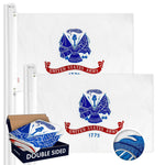 Load image into Gallery viewer, US Army Flag  3x5 Ft, 2Pack, Doublesided, Embroidered Polyester By G128