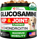 Load image into Gallery viewer, Glucosamine for Dogs Hip and Joint Supplement for Dogs 120 Mobility Chews