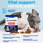 Load image into Gallery viewer, Glucosamine for Dogs Hip Joint Supplement for Dogs with Arthritis 70 Soft
