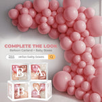 Load image into Gallery viewer, Balloon Garland Arch Kit 146 Pcs Dusty Pink Balloons for Baby Shower Birthday Gender Reveal Wedding Party DIY Kit