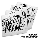 Load image into Gallery viewer, G128 Halloween Decoration Ghost Spooky Waterproof Throw Pillow Covers 18 x 18 In Set of 4, Beautiful Cushion Covers for Halloween Sofa Couch Decoration