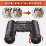 Load image into Gallery viewer, 30x60 Travel Binoculars for Bird Watching Small Binoculars for Adults with 126M 1000M Wide Field of View 7.2° Angle &amp; Storage Bag Designed for Hiking Birdwatching and Outdoor Adventures