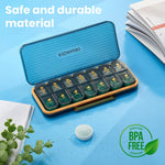 Load image into Gallery viewer, Weekly Medicine Organizer Pill Box Am Pm Pill Case 7 Day Pill Holder 2 Times A
