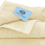 Load image into Gallery viewer, Luxury Beige Bath Towel Set 8 Pcs Combed Cotton Hotel Quality Absorbent Beige