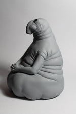 Load image into Gallery viewer, Zhdun Meme Homunculus Loxodontus Plaster Gypsum Sculpture Piggy Money Bank