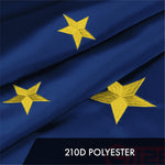 Load image into Gallery viewer, G128 5 Pack: Alaska AK State Flag  2.5x4 Ft  ToughWeave Series Embroidered 300D Polyester  Embroidered Design, Indoor/Outdoor, Brass Grommets