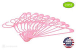 Load image into Gallery viewer, Hangers for Adult Size Clothing Plastic Ideal for Everyday Standard Use Clothes Shirts Blouses TShirts Dresses Jackets