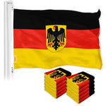 Load image into Gallery viewer, G128 10Pack: Germany Ensign Flag 3x5 FT Printed 150D Polyester