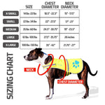 Load image into Gallery viewer, Soft Shell Waterproof Dog Vest M Size Neck Size 19 in Hi Visibility Reflective