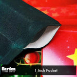 Load image into Gallery viewer, G128 Combo Pack: Garden Flag Stand Black 36x16 Inch &amp; Garden Flag Merry Christmas Tree with Gifts 12x18 Inch