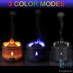 Load image into Gallery viewer, Volcano Diffuser for Essential Oils Aromatherapy Humidifier Diffuser Black 360ml
