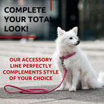 Load image into Gallery viewer, Rolled Leather Dog Leash 4Ft x 0.3 inch for Small Medium Large Dogs Pink