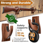 Load image into Gallery viewer, Gun Rack Wall Mount Hold Up Displays Horizontal Gun Store and Shotgun Bow Hooks