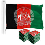 Load image into Gallery viewer, G128 10Pack: Afghanistan Afghan Flag 3x5 FT Printed 150D Polyester
