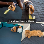 Load image into Gallery viewer, Washable Rabbit Guinea Pig Cage Liners for 2x4 C&amp;C 57x28 inch 2 PCS Easy to Clean Unlike Fleece Absorbent Waterproof &amp; Non Slip Guinea Pig Bedding &amp; Pee Pads &amp; Rabbit Floor Mats