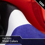Load image into Gallery viewer, G128 Welcome Sign Business Flag  3x5 feet  Printed 150D, Indoor/Outdoor, Vibrant Colors, Brass Grommets, Quality Polyester, Much Thicker More Durable Than 100D 75D Polyester