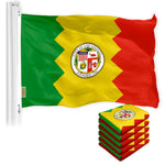 Load image into Gallery viewer, Los Angeles LA City Flag 3x5 Ft 5Pack 150D Printed Polyester By G128
