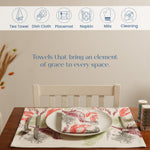 Load image into Gallery viewer, The Fine Living Co. 100% Cotton Kitchen Towels Set of 2 18 x 28 inches Hello Bird Printed Dish Towels Hand Towels Boho Tea Towels Multifunctional Stylish Absorbent Quick Dry Soft