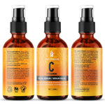 Load image into Gallery viewer, Vitamin C Serum for Face with Hyaluronic Acid Vitamin E Anti Aging Big Size 2 Oz