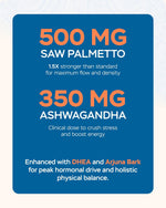 Load image into Gallery viewer, Saw Palmetto for Men &amp; Prostate Health Supplements with Arjuna Extract Advanced Formula Saw Palmetto Arjuna Bark Extract w DHEA Ashwagandha 900mg DHT Blocker for Hair Support