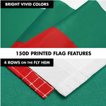 Load image into Gallery viewer, G128 Combo Pack: 6 Ft Tangle Free Spinning Flagpole (Silver) &amp; Bulgaria Flag 3x5 Ft Printed 150D Polyester, Brass Grommets (Flag Included) Aluminum Flag Pole