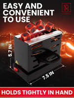 Load image into Gallery viewer, Premium Hookah Coal Burner Black Burner for Hookah Charcoal Toaster Stove