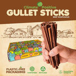 Load image into Gallery viewer, Gullet Sticks 100% Natural Beef Esophagus Dog Chews 6 in 24 Count Premium Dog