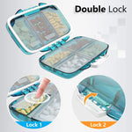 Load image into Gallery viewer, Travel Pill Organizer Moisture Proof Pill Box Daily Medicine 7 Compartments