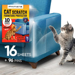 Load image into Gallery viewer, Heavy Duty Cat Scratch Deterrent Furniture Protectors for Sofa Clear 16 Sheets