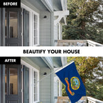 Load image into Gallery viewer, G128 Combo Pack: 6 Ft Tangle Free Aluminum Spinning Flagpole (Silver) &amp; Idaho ID State Flag 3x5 Ft, LiteWeave Pro Series Printed 300D Polyester  Pole with Flag Included