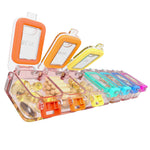 Load image into Gallery viewer, Weekly Medicine Pill Organizer Waterproof 7 Day Large Pill Box Daily Pill Case