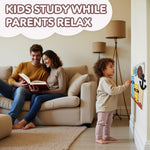 Load image into Gallery viewer, Cateam Sensory Wall Panel for Kids Activity Wall Busy Board for Toddlers and preschoolers. 16in1 Learning Activity Center. Wooden Montessori Toys for Education and Early Development Ship