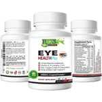 Load image into Gallery viewer, Areds 2 Eye Health Plus w  Copper Vitamin A B C E Lutein &amp; Zeaxanthin Quercetin Zinc Bilberry Extract Biotin   Sight Care Dryness Strain Night Vision Supplement for Adults 60 capsule