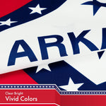 Load image into Gallery viewer, Arkansas AR State Flag 3x5 Ft 5Pack 150D Printed Polyester By G128