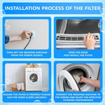 Load image into Gallery viewer, Upgraded D510502W AP6284689 510502W Dryer Filter Replacement   Speed Queen Dryer Lint Filter Cover Lint Trap for Dryer Vent Speed Queen Dryer Parts   Amana Dryer Lint Screen Replacement Dryer Cover