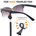 Load image into Gallery viewer, Eyeglass Holder Straps 4 Pcs Premium Eyeglasses Nylon Cords 28 inch Chain