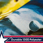 Load image into Gallery viewer, American Flag with Eagle God Bless America Patriotic Garden Flag 12x18 Inch