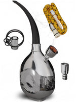 Load image into Gallery viewer, Mini Hookah Set With Everything Silver Hookah Set Portable Hookah Set For Car
