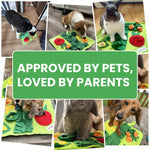 Load image into Gallery viewer, Snuffle Mat for Small Dogs &amp; Cats Soft Foraging Mat for Rabbits Washable Anti Slip Perfect for Bunnies Guinea Pigs &amp; Hamsters Sniff Puzzle Toy for Puppies (Small)