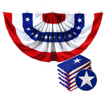 Load image into Gallery viewer, Fan Flag 5x10FT 5Pack Embroidered Polyester By G128