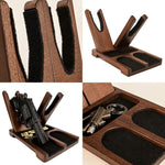 Load image into Gallery viewer, Wood Pistol Rack for Gun Safe Gun Storage for Handguns Revolvers Gun Safe