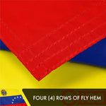 Load image into Gallery viewer, G128 10 Pack: Venezuela 7 Stars Venezuelan Flag  3x5 Ft  Double ToughWeave Series Double Sided Embroidered 210D Polyester  Country Flag, Embroidered Design, Brass Grommets, Heavy Duty, 2ply