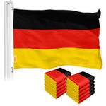 Load image into Gallery viewer, Germany German Flag 3x5 Ft 10Pack 150D Printed Polyester By G128