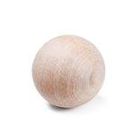 Load image into Gallery viewer, ACE HOCKEY Swedish Stickhandling Balls   Unfinished Hardwood No Bounce Floorball Training Equipment   for Floor Dribbling Skills Dekes Fakes &amp; Ball Handling Drills   2 Inch Diameter 1 Pack