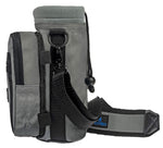 Load image into Gallery viewer, Water Bottle Holder Carrier Bottle Cooler w Adjustable Shoulder Strap Gray 24oz