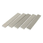 Load image into Gallery viewer, 5 Pieces Rectangular Sharpening Stone Set Diamond Sharpening Stone on Blanks for Knife Blades Diamond Stone Set for Novice and Advanced Users Knife Sharpening Kit Must Have