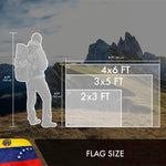 Load image into Gallery viewer, G128 Venezuela 7 Stars Venezuelan Flag  3x5 Ft  Double ToughWeave Series Double Sided Embroidered 210D Poly  Country Flag, Embroidered Design, Indoor/Outdoor, Brass Grommets, Heavy Duty, 2ply
